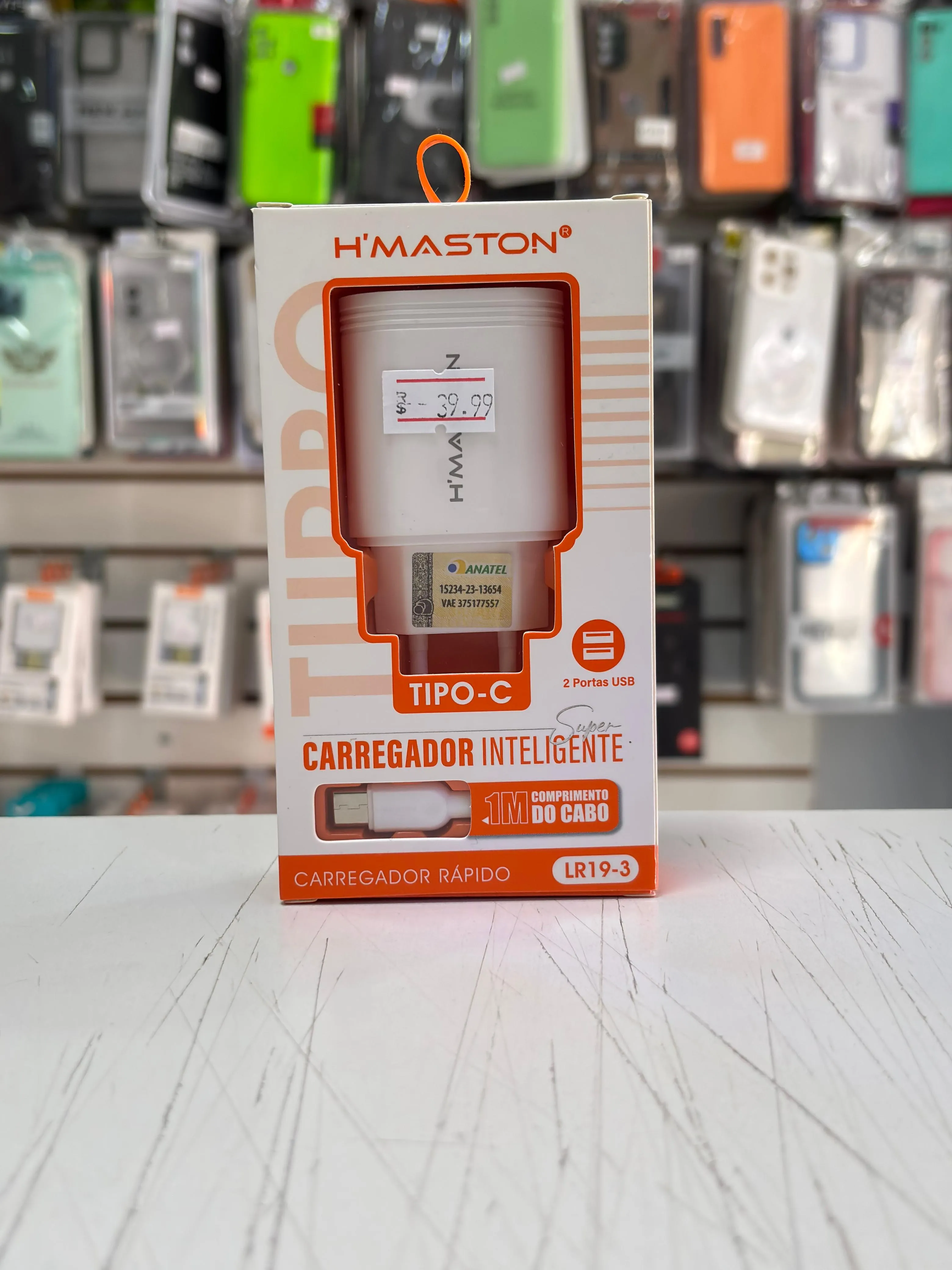 Carregador completo h'maston tipo-c