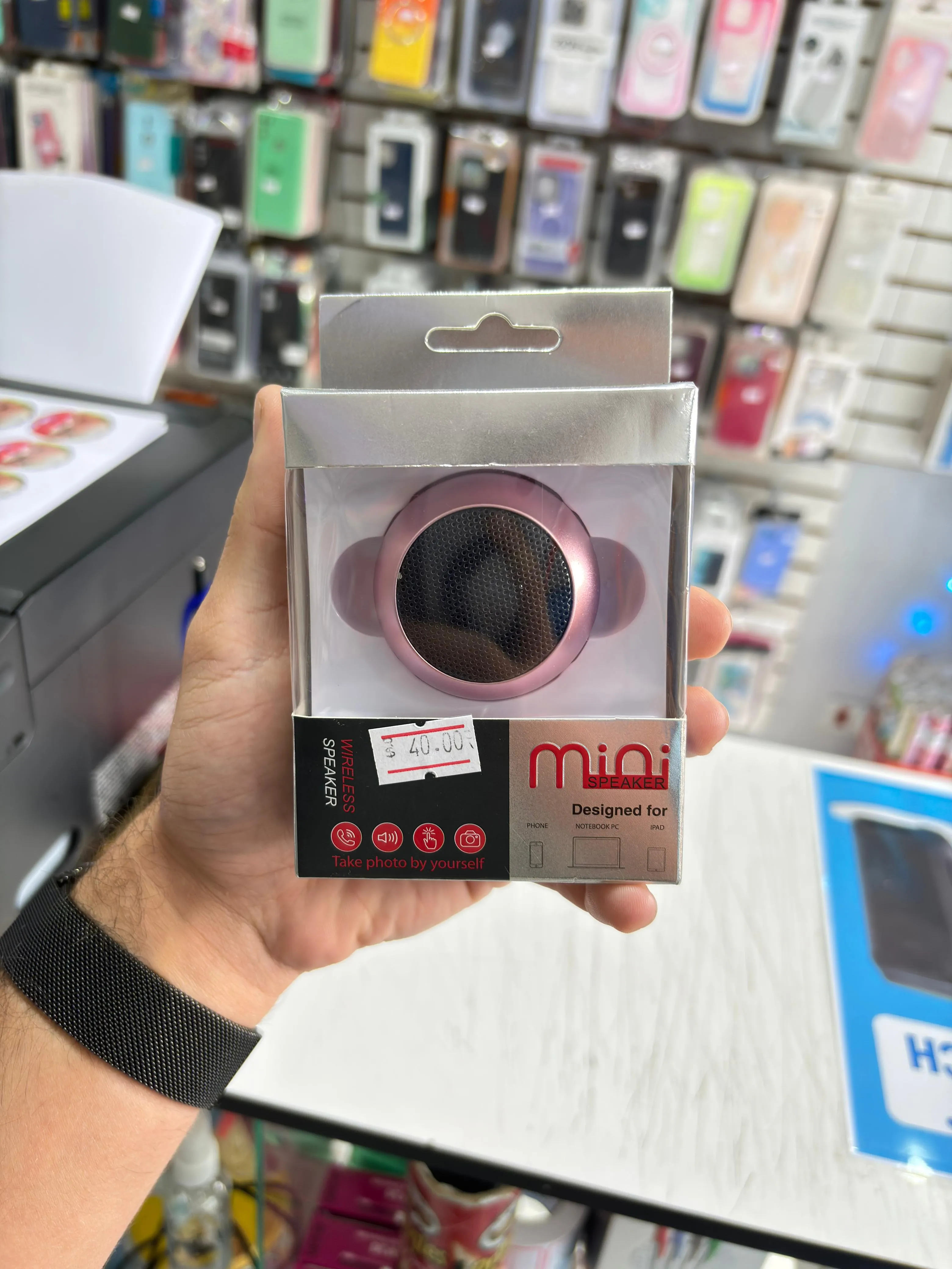 Mini Caixa de som Bluetooth