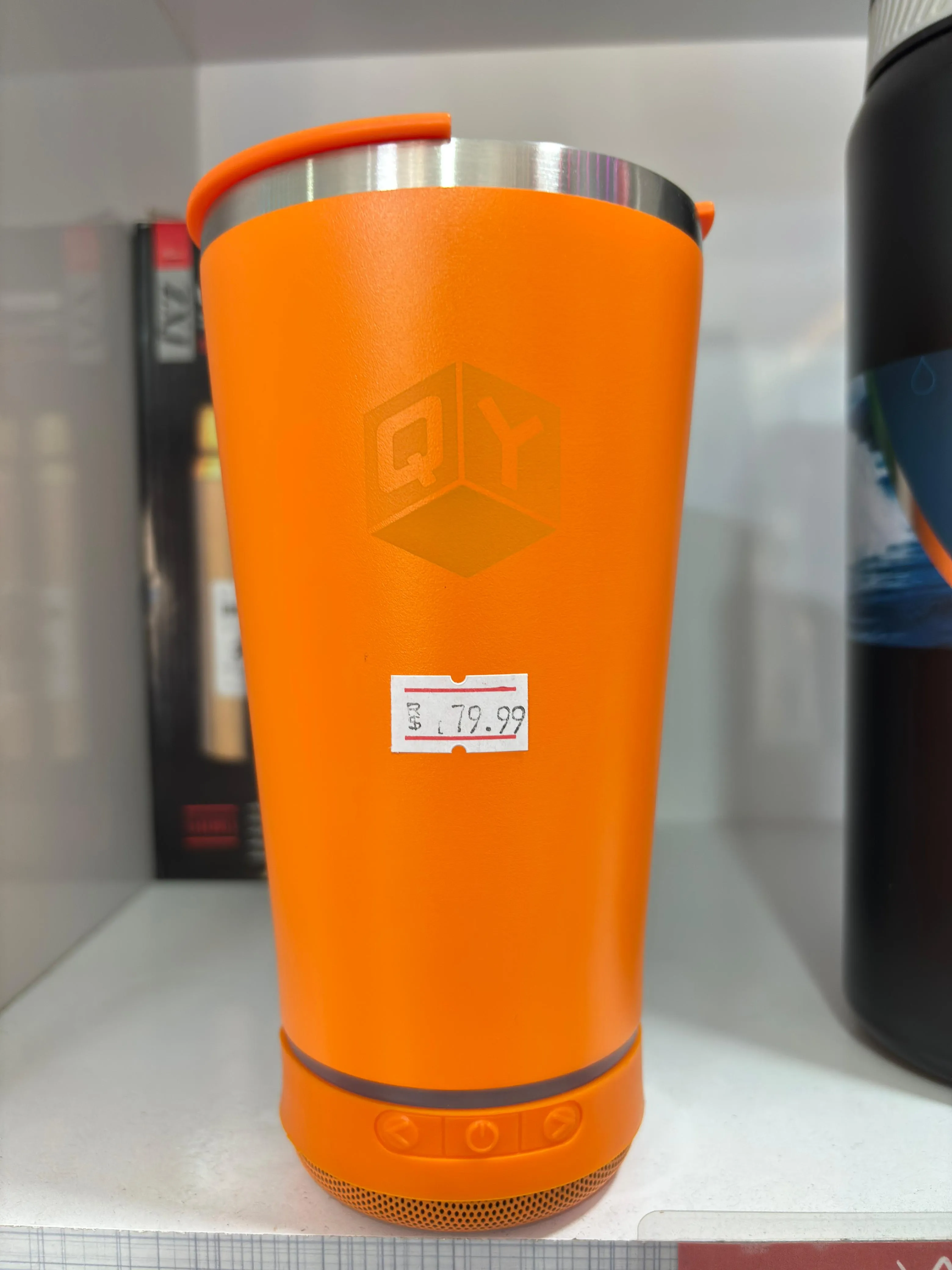 Copo térmico com caixa de som